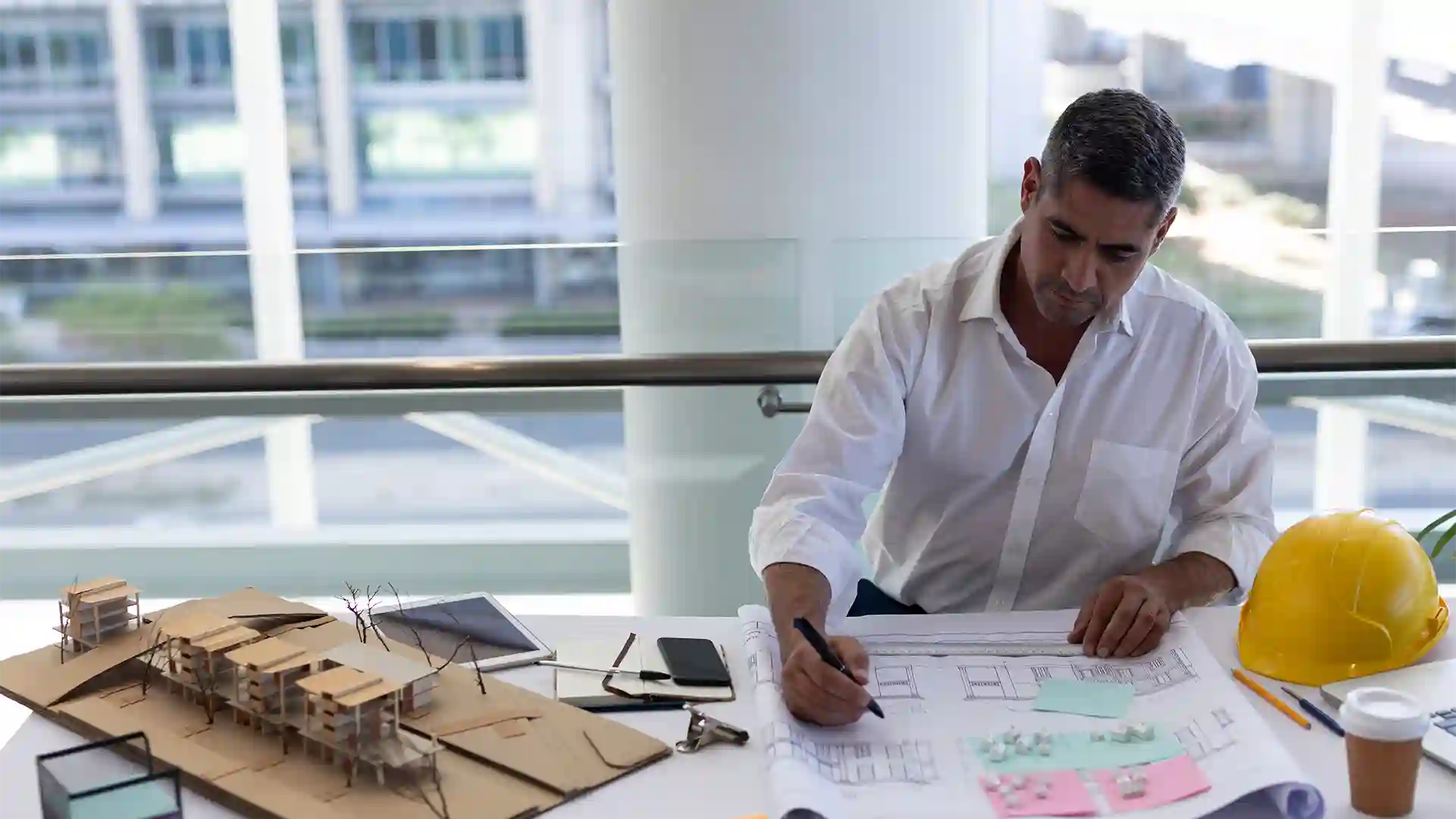 Modern Miami architecture skyline